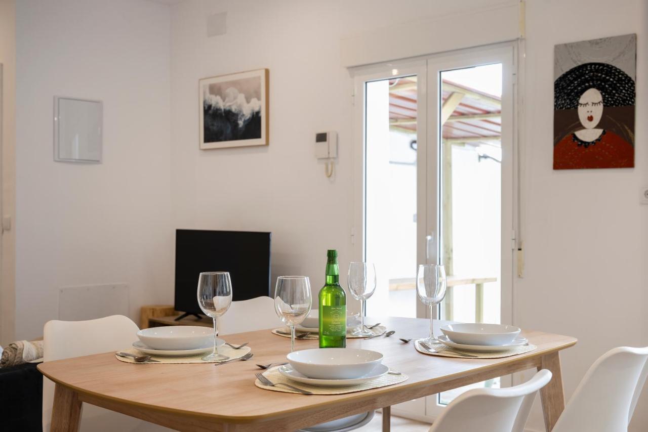 Apartamento Con Jardin En El Oviedo Antiguo Exteriör bild